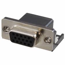 D-Subminiature, PCB Mounted, Right Angle, High Density, Female