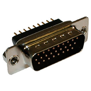 D-Subminiature, PCB Mounted, Straight, High Density, High Profile