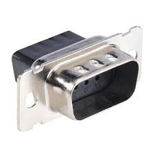 D-Subminiature Connector Housing, Accepts Crimp Connects