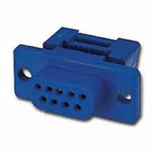 IDC D-Subminiature Male Connector; 9,15,25 and 37 Position, All Plastic
