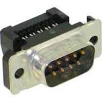 IDC D-Subminiature Male Connector; 9,15,25 and 37 Position, Metal Shell