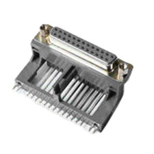 High Rise D-Sub Connector, 25 Position Receptacle, Right Angle, 31-65mm