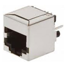 RJ45 (8P8C), Top Entry, Shielded, Closed Bottom