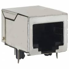 RJ45 Jack, Single Port, Shielded, No Tabs, Front 3.05