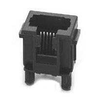 RJ Jack (RJ11, RJ12, RJ45), Single Port, Non Shielded, Non Closed Bottom, CAT 5e
