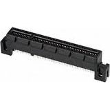 PCI Express Card edge Connector, Straddle Mount, With Mtg.Ears