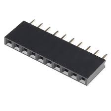 Receptacle Assembly, 2.54mm Pitch, Top Entry, Single Row, Cantilever Beam Contact, Vertical,  8.5mm Height, 2.5mm Width