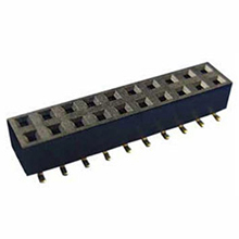 Receptacle Assembly, 2.54mm Pitch, Single Row, Top entry, Surface Mount, 4.5mm Height, No Mounting Peg