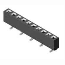Receptacle Assembly, 2.54mm Pitch, Single Row, Bottom entry, Surface Mount, 5.0mm Height, No Mounting Peg
