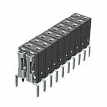 Receptacle Assembly, 2.54mm Pitch, Thru Hole, Double Row, Cantilever Beam Contact, Bottom Entry, 8.5mm Height, 6.50mm and 7.62mm Footprint