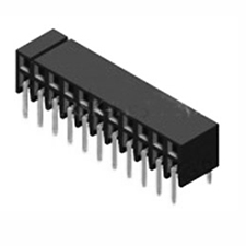 Receptacle Assembly, 2.00mm Pitch, Thru Hole, Double Row, Side Entry, Cantilever Beam Contact