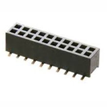 Receptacle Assembly, 2.00mm Pitch, Double Row, Surface Mount, Top Entry, w/Mounting Post, 2.7mm Height