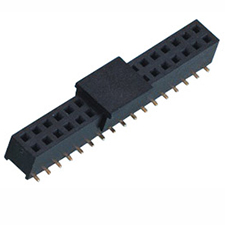 Receptacle Assembly, 2.00mm Pitch, Double Row, Surface Mount, Top Entry, w/Mounting Post, 4.3mm Height