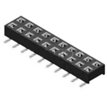 Receptacle Assembly, 2.00mm Pitch, Double Row, Surface Mount, Top Entry, With or Without Mounting Post, 2.8mm Height