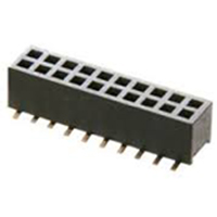 Receptacle Assembly, 2.00mm Pitch, Double Row, Surface Mount, Top Entry, With or Without Mounting Posts, 4.0mm Height