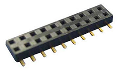 Receptacle Assembly, 2.00mm Pitch, Double Row, Surface Mount, Bottom Entry, With or Without Mounting Post, 2.1mm Height