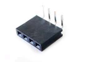 Receptacle Assembly, 2.00mm Pitch, Single Row, Right Angle, Cantilever Beam Contact