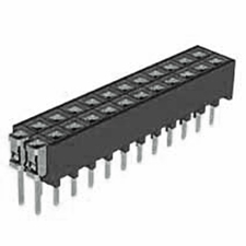 Receptacle Assembly, 2.00mm Pitch, Thru Hole, Double Row,  Cantilever Beam Contact, Narrow Body