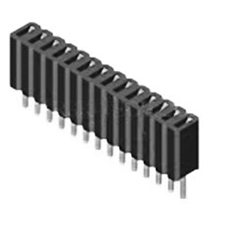 Receptacle Assembly, 1.27mm Pitch, Single Row, Tuning Fork, 4.6mm Height