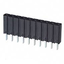 Receptacle Assembly, 1.27mm Pitch, Single Row, Tuning Fork, 8.5mm Height