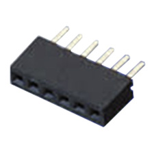 Receptacle Assembly, 1.27mm Pitch, Single Row, Thru Hole, 4.5mm Height