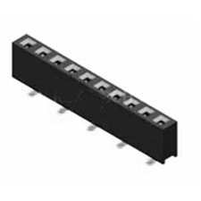 Receptacle Assembly, 1.27mm Pitch, Single Row, Surface Mount, 4.3mm Height