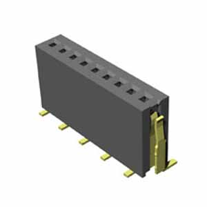 Receptacle Assembly, 1.27mm Pitch, Single Row, Surface Mount, 3.4mm Height