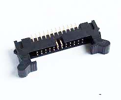 Box Header, 2.00mm Pitch, Right Angle, Thru Hole, with Ejector