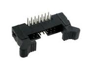 Low Profile Box Header, 2.00mm Pitch, Right Angle, Thru Hole, with Ejector, Thru Hole