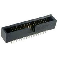 Shrouded Header / Box Header, 1.27mmx1.27mm, Straight