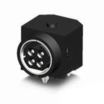 Power Mini Din, 4 Position, Non Shielded