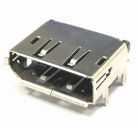 Display Port Connector, 20 Position, Right Angle, Surface Mount