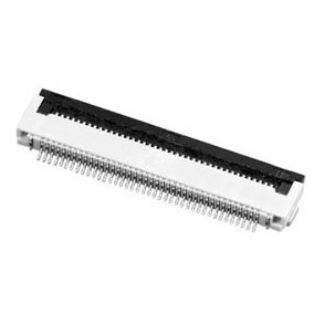 FFC Connector, 0.5mm Pitch, Side Entry, Flip Type, 1.0mm Height