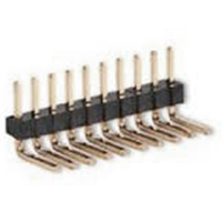Unshrouded Male Header, 2.00mm Pitch, Through Hole, Single Row, Right Angle