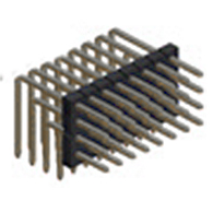 Unshrouded Male Header, 2.00mm Pitch, Through Hole, 4 Row, Right Angle