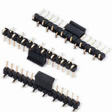 Unshrouded Male Header, 2.54mm Pitch, Surface Mount, Single Row
