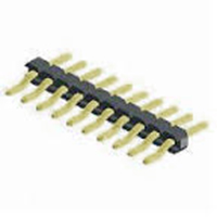 Unshrouded Male Header, 2.00mm Pitch, Surface Mount, Single Row, Horizontal