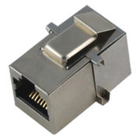 RJ45 Modular Coupler Jack, Shielded, CAT 5e, Standard Orientation