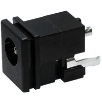 DC Power Jack, Panel Mount, 1.65mm Pin Diameter,  7mm x 10mm x 13mm Height