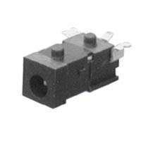 DC Power Jack, Right Angle, Surface Mount, 0.65mm Pin Diameter, 5.0mm Height