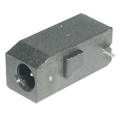 DC Power Jack, Mid High Mount, Surface mount, 5.00mm Height x 6.6mm Width, Mid-Board Mount