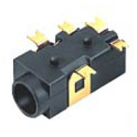 DC Power Jack, Right Angle, Surface Mount, 1.0mm Pin Diameter, 4.8mm Height