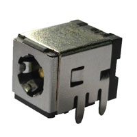 DC Power Jack, High Current Right Angle, Thru Hole, Shielded, 10mm Height