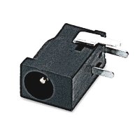 DC Power Jack, Right Angle, Thru Hole, Solder Tail, 1.0 , 1.3mm Pin Diameter