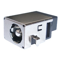 DC Power Jack, Right Angle, Thru Hole, Shielded, 7.6mm Height, 10.3mm Width, Mid- Board Mount