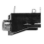 Stereo, Earphone, Audio Jack, 3.5mm, Thru Hole, Body Width (10mm), W/Metal Bushing, Threaded