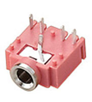 Stereo Jack 3.5 mm;14 mm (L) x 12 mm (W) x 5 mm (H); All Metal Bushing ; Pantone Color Body