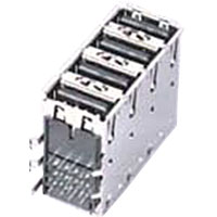 16 Position, Right Angle Thru Hole, 2 PCB Locks