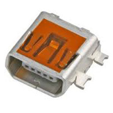 Mini USB, Right Angle, 10 Position, Surface Mount, Phillips Style