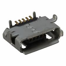 Micro USB Type AB, 5 Position, Female , Horizontal Surface Mount, PC Tail w/ Thru Hole Shell Mounting Peg